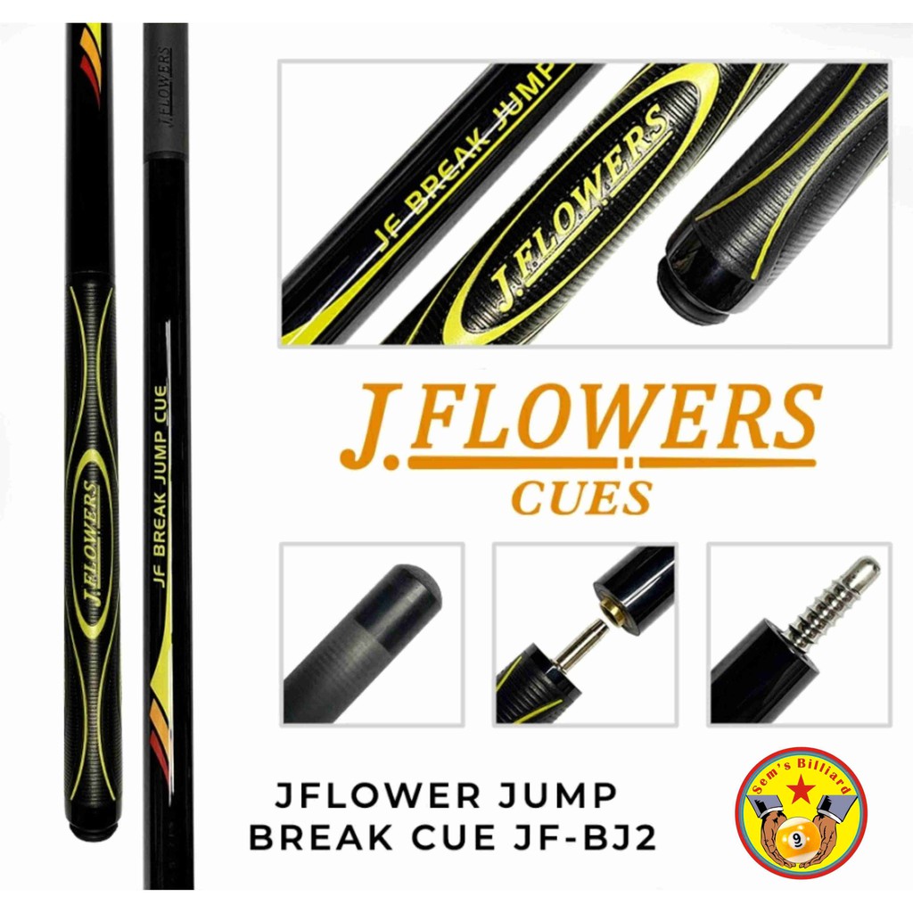 JFlowers Jump Break Cue JF-BJ2 - Stick Billiard