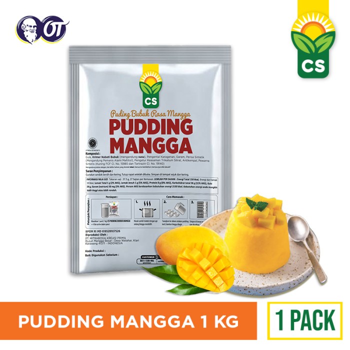 

CS FOOD PUDDING MANGGA - 1 KG