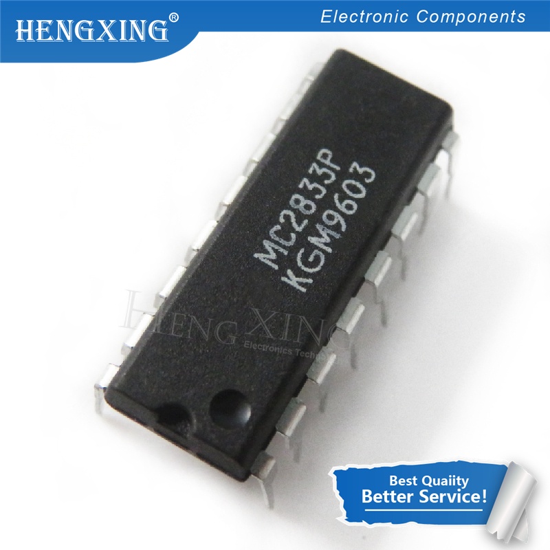 100pcs Ic MC2833P MC2833 MC2833PG DIP-16