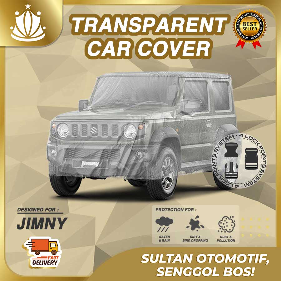 Body Cover Mobil Plastik TEBAL Jimny WATERPROOF