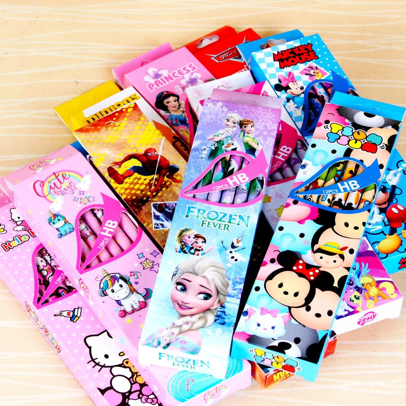 

MasterBag - Pensil kayu 2b gambar karakter 1 Dus Isi 12 pcs