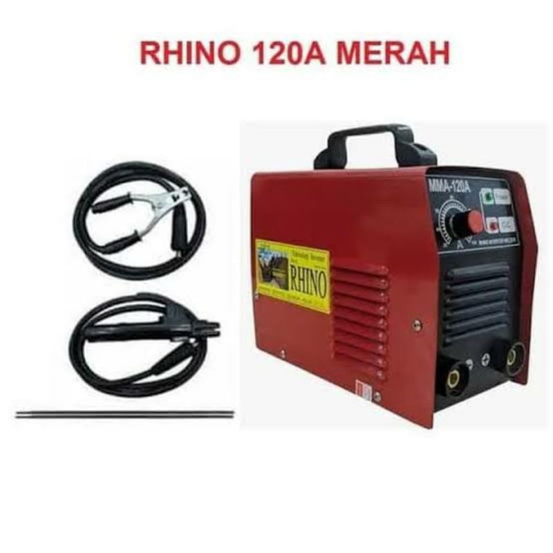 rhino mesin las mma 120 ampere 900 watt inverter