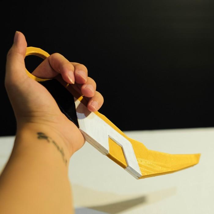 Valorant weapon - Prime Karambit Life Size Kualitas Terjamin
