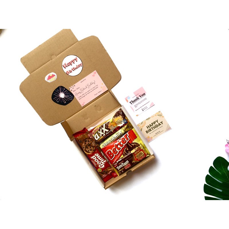 

Hampers Boxs kado lebaran/Ultah/snack