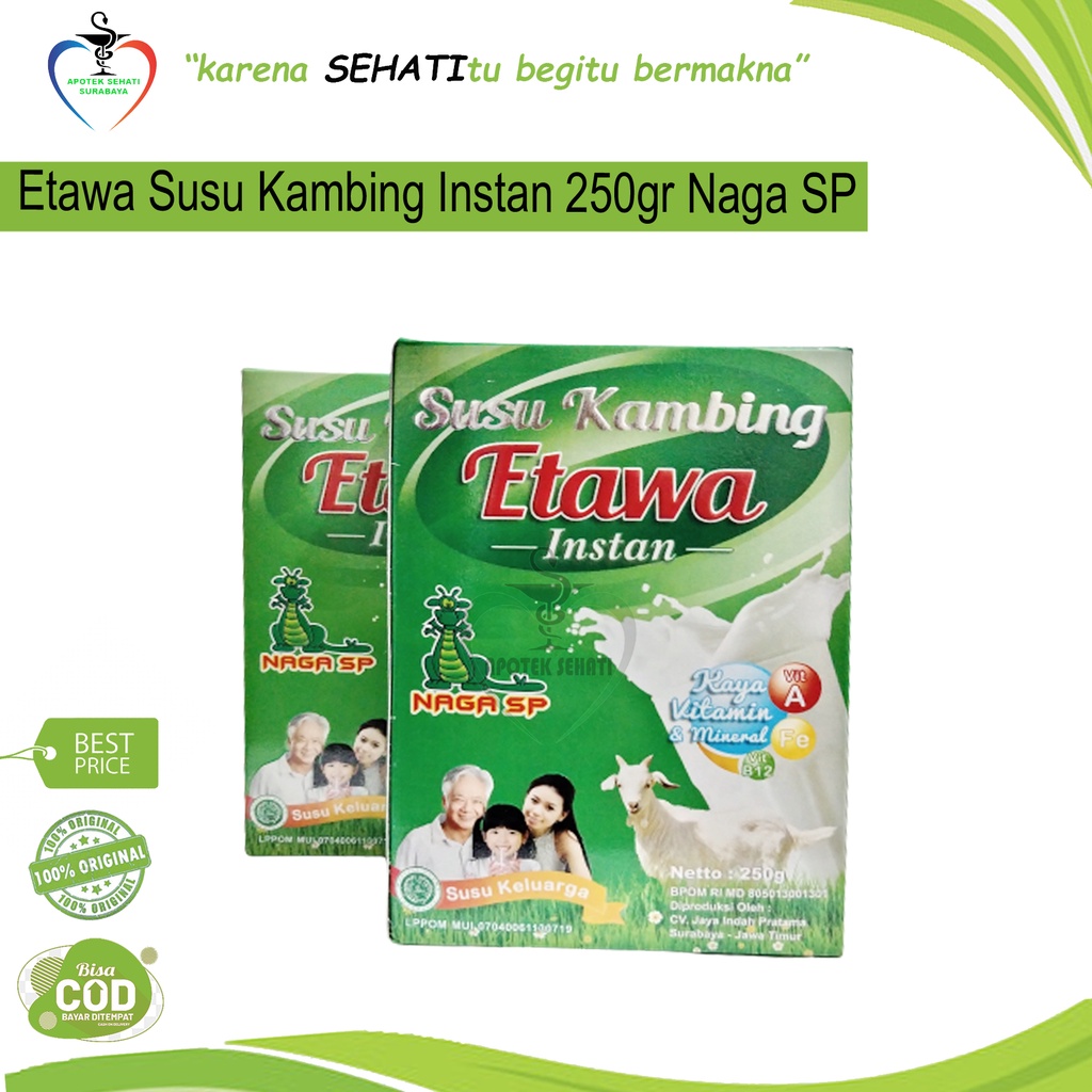 SUSU KAMBING ETAWA NAGA SP Susu Kambing Asli Murni