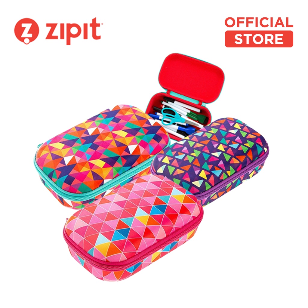 

Kotak Alat Tulis / Kotak Kosmetik / Zipit Colorz Storage Box