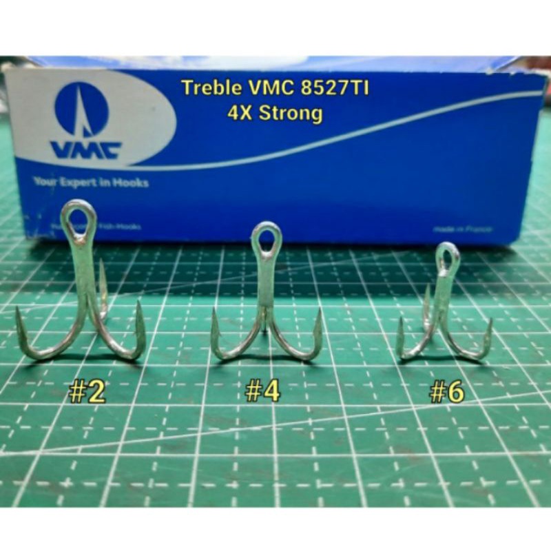 TREBLE HOOK VMC 8527 TI 4X STRONG/ treblehook / Treble Hook
