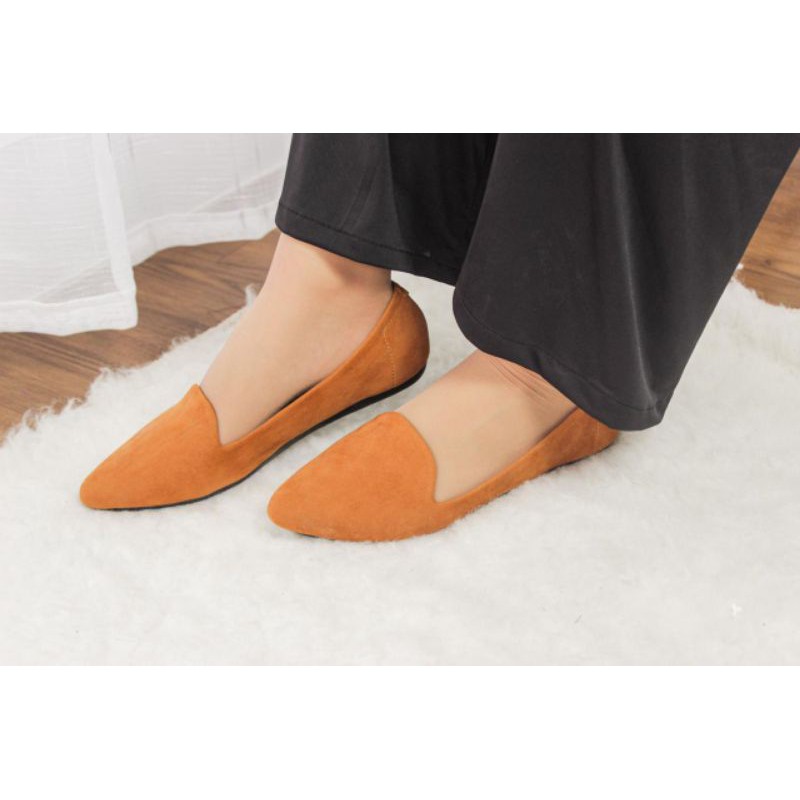 FLATSHOES WANITA POLOS BERWARNA MURAH LB24