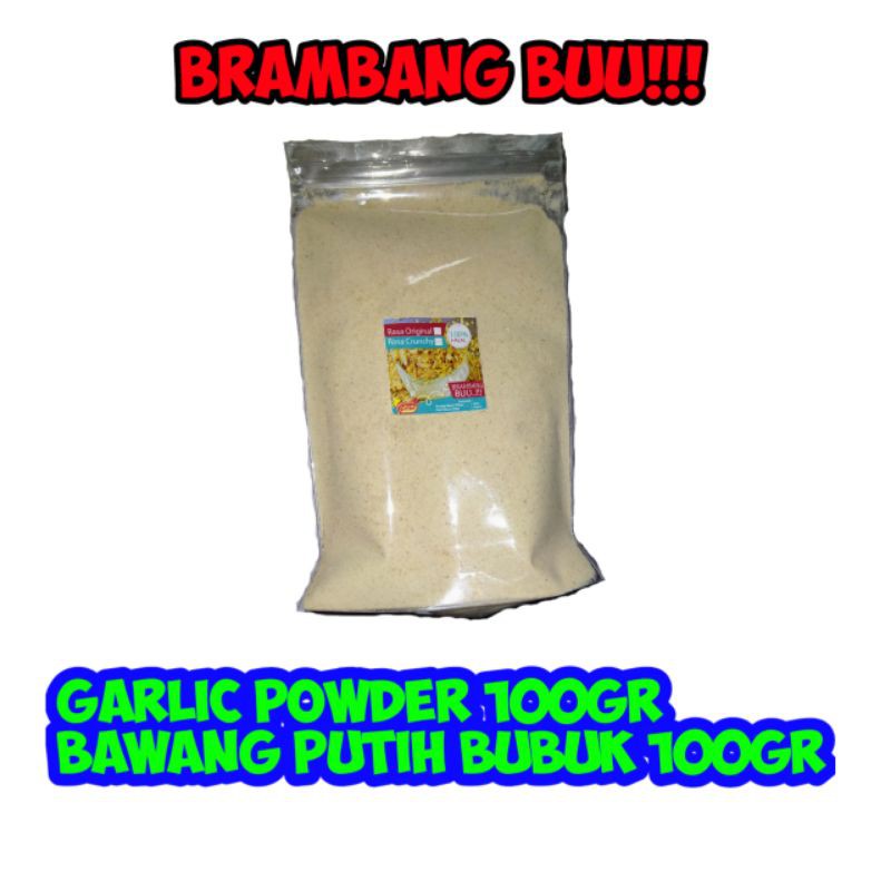 

Premium Garlic Powder Bawang Putih Bubuk 100gr