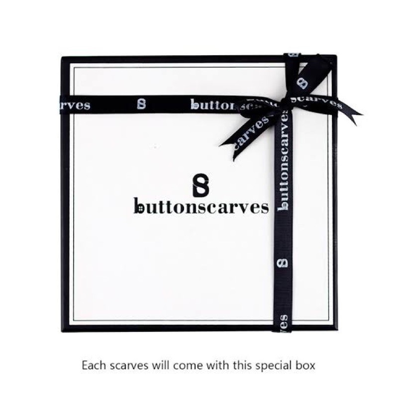 Box Buttonscarves & PaperBag Polos dan Hampers raya Random