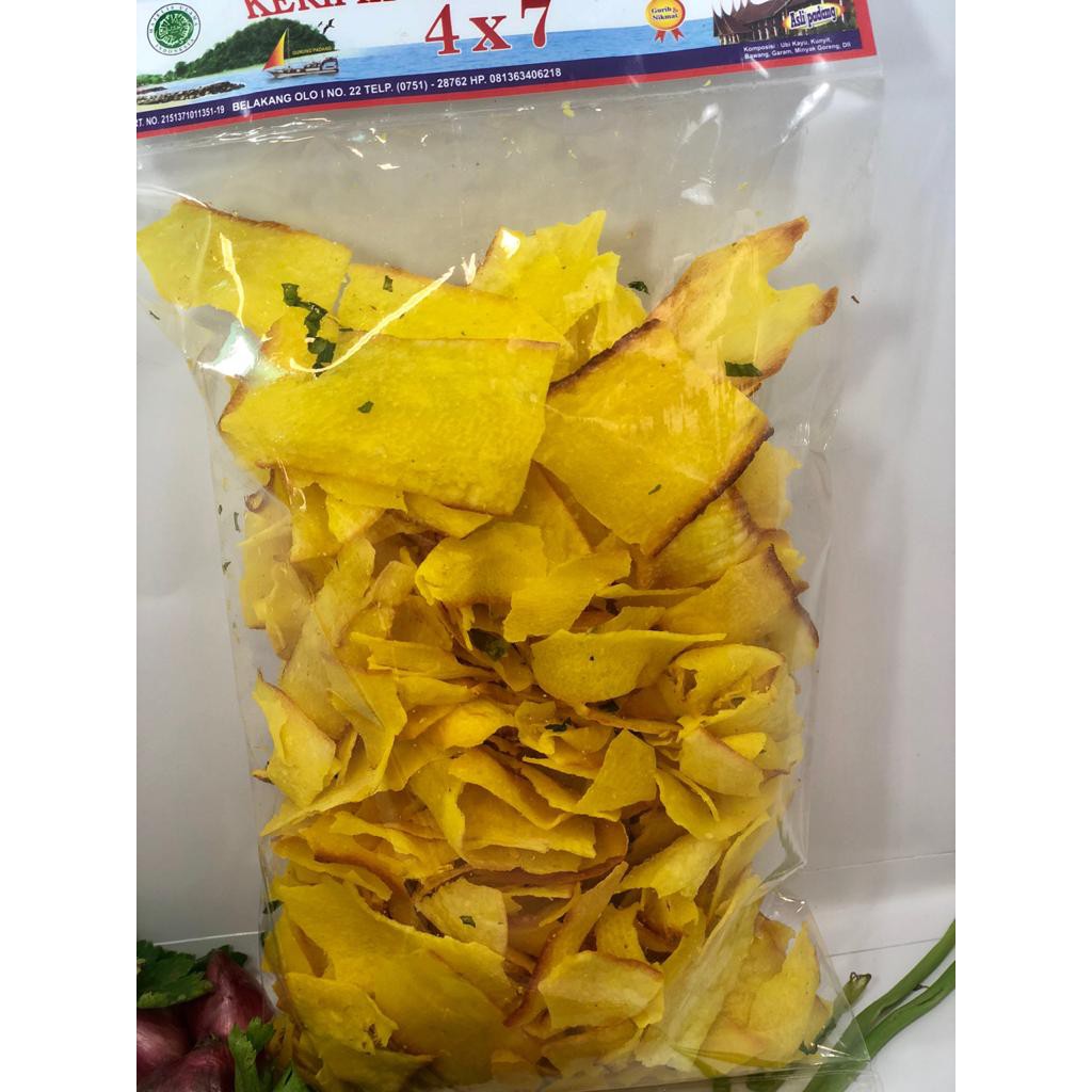 Keripik Singkong Gurih 4x7