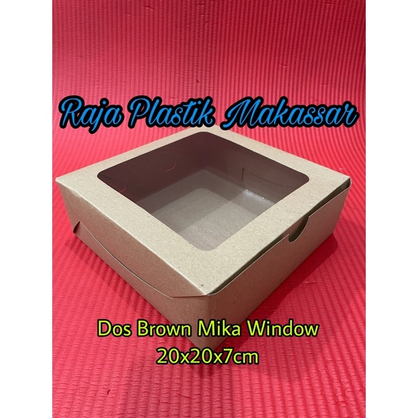 

Dos Mika Brown Window 20x20x7cm