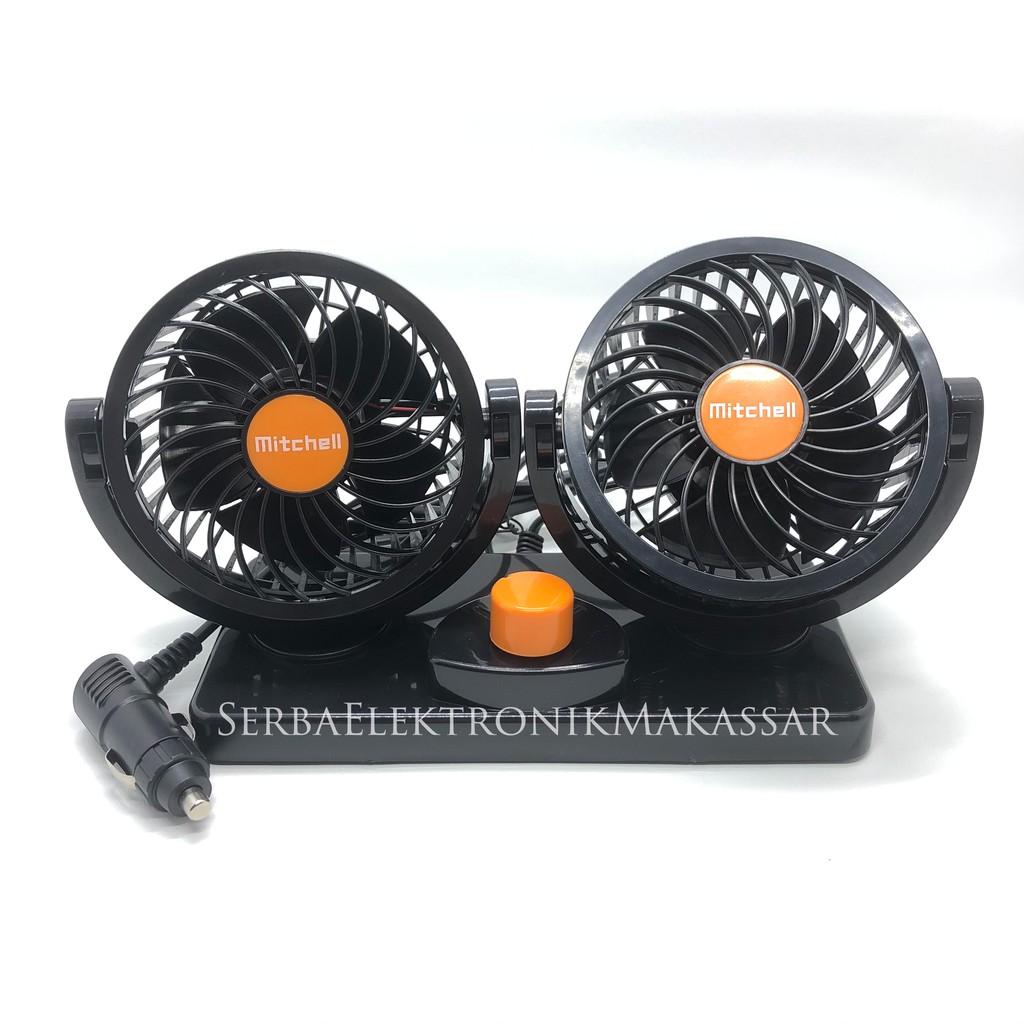 Kipas Mobil Ganda Vehicle Fan Mitchell HX-T303 12Volt HX-T304 24Volt