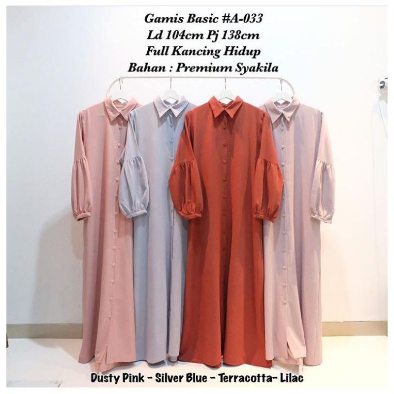 gamis lengan balon