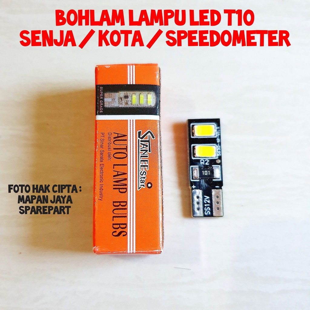 BOHLAM LED T10 6000K STANLEESTAR 12V - MOBIL &amp; MOTOR