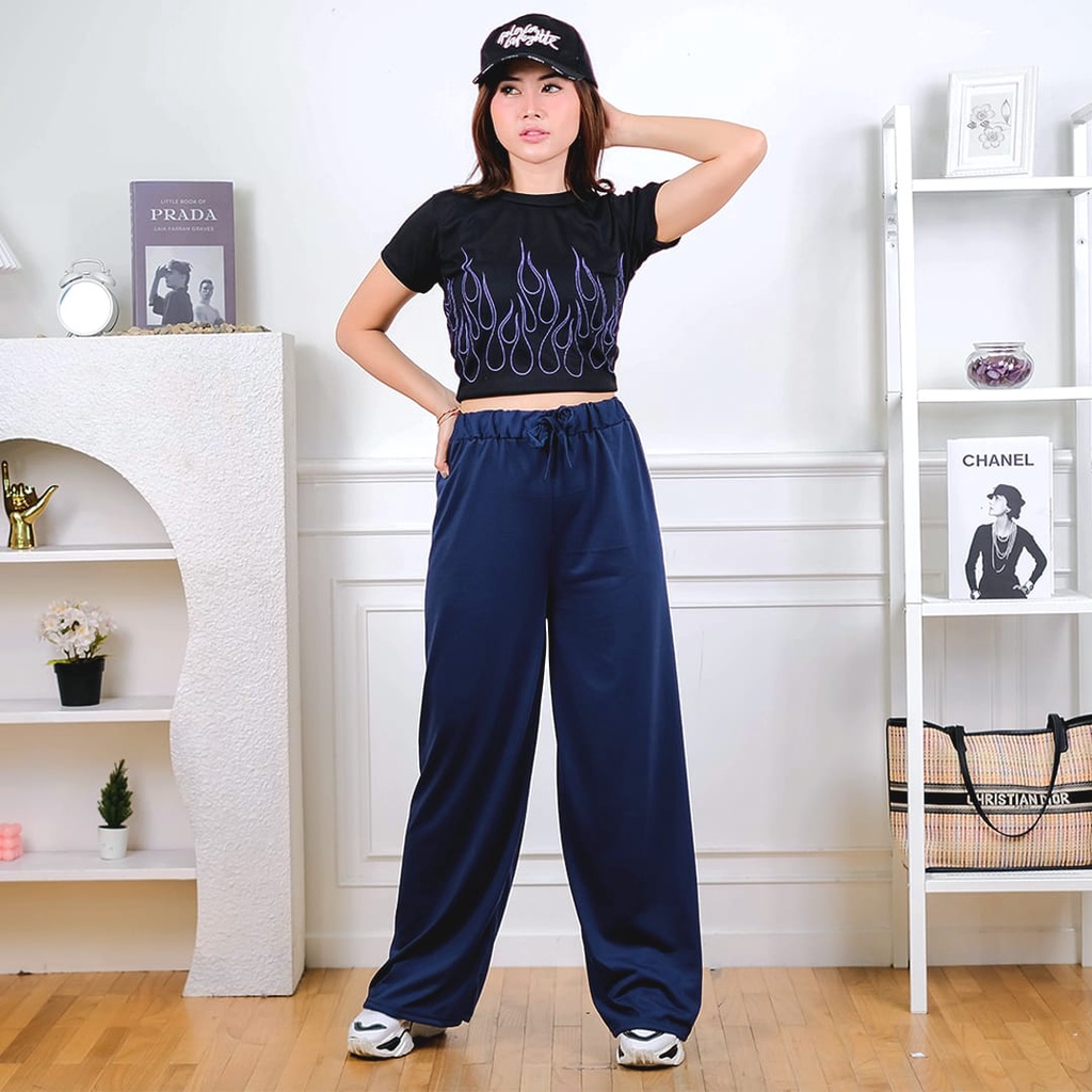 AFI - VC - Riley Comfy Kulot Nyaman Full Karet