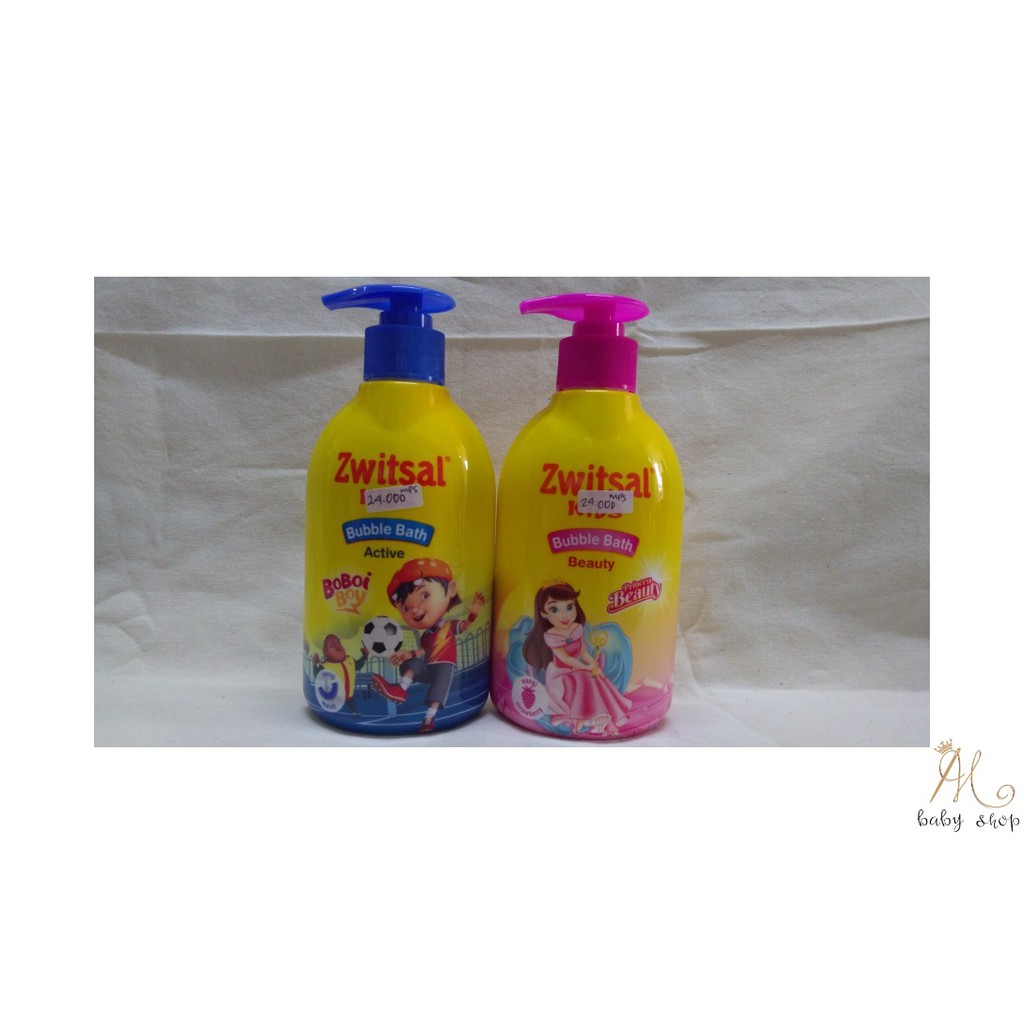 ZWITSAL Kids Bubble Bath 280ml (BoboiBoy Active / Princess Beauty)