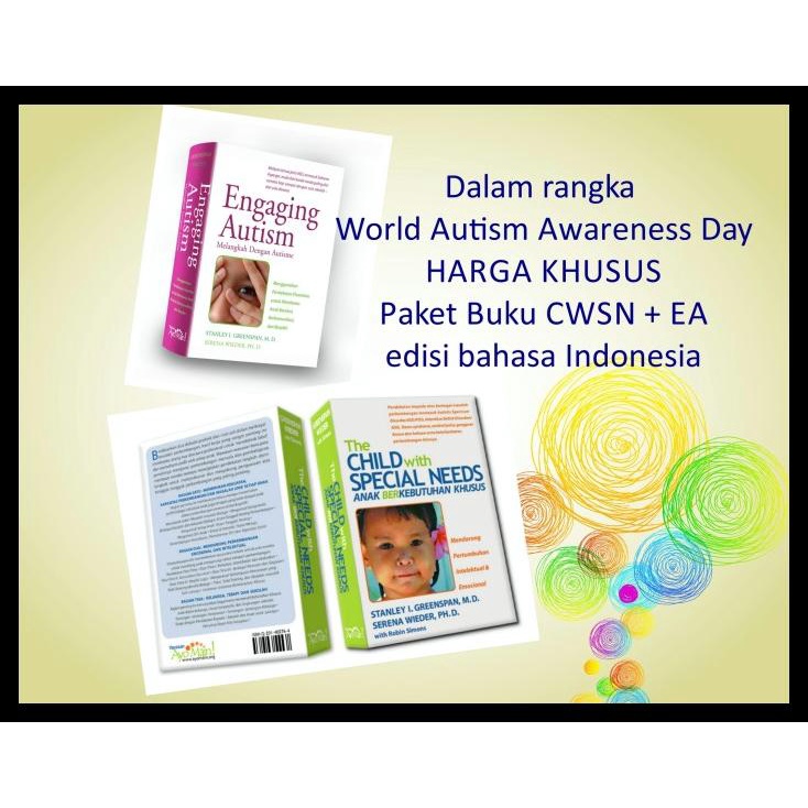 

TERBARUU!! PAKET HEMAT BUKU Anak Berkebutuhan Khusus & Engaging Autism COD