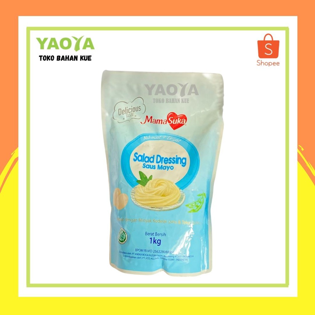 

Mamasuka Salad Dressing Saus Mayo 1kg