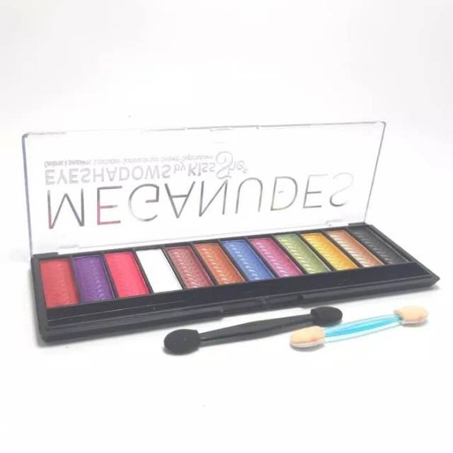 EYESHADOW MEGANUDES KISS SHE 12 WARNA