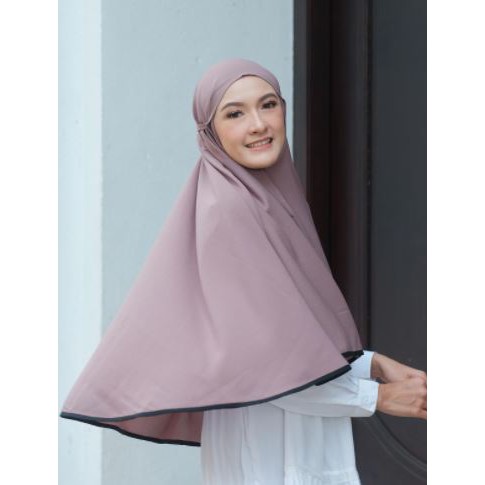 Raisa bergo daily instant pastel syari by sylla hijab original