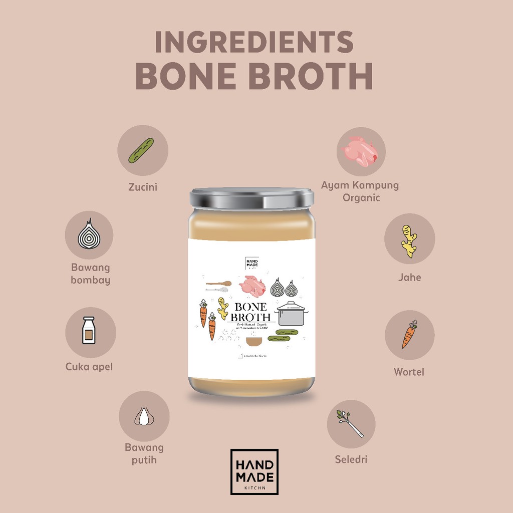 HANDMADE KITCHN Chicken Bone Broth