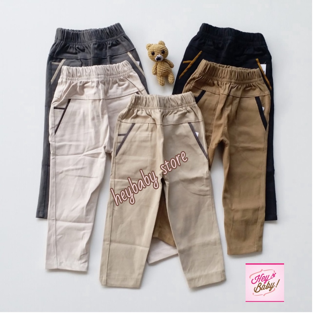 heybaby CELANA CHINO PANJANG Celana Anak 1thn s/d 9thn Laki-laki Dan Perempuan Bisa Pilih