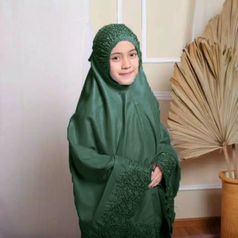 MUKENA SITI KHADIJAH ANAK TERBARU LANGSUNG PRODUZEN