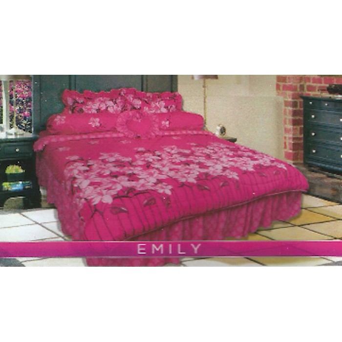 SPREI CALIFORNIA 180 B4 "EMILY" 4 BANTAL 2 GULING