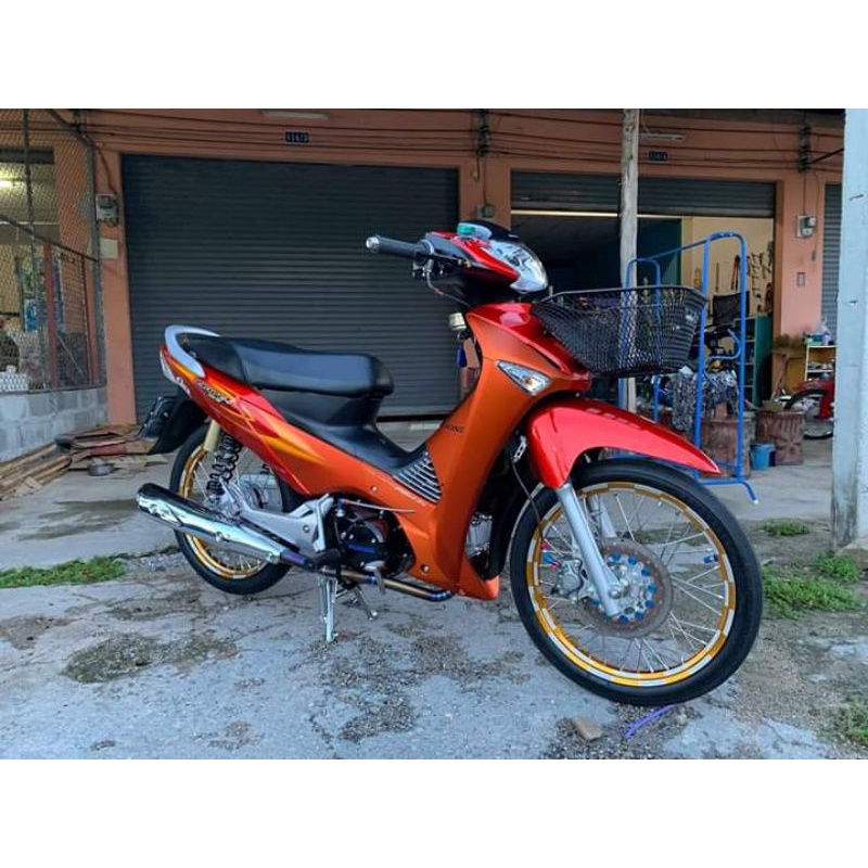 striping wave i 125 / Supra x 125 merah /orange