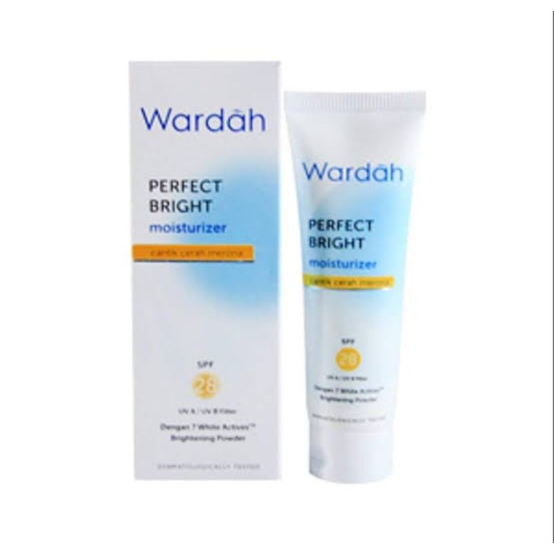 ❣️Rakkistore99❣️Wardah Perfect Bright Moisturizer Bright + Oil Control SPF 30 / Smooth Glow SPF 30 / Night Glow Moisturizer 20ml (100% Original)