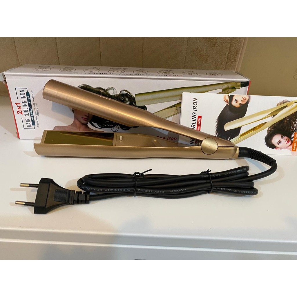 Catokan Gold Styler / Twist Styler / Bahan Tourmaline Ceramic