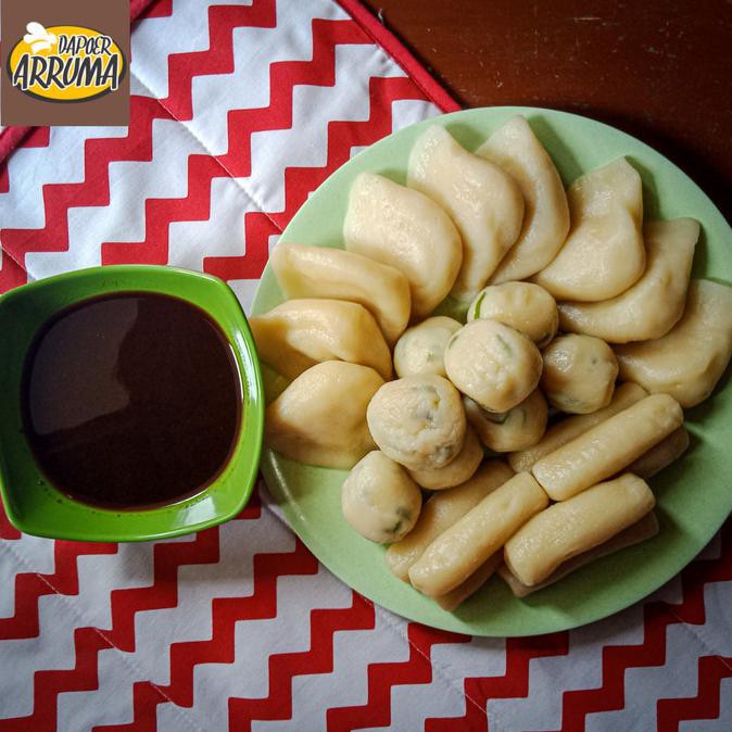 

Pempek Teri Palembang (Isi 25 Pcs, Campur) + Cuko - Frozen Ready Stok