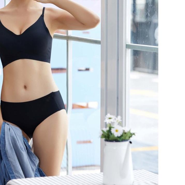 ❆ YUNA | Size S - XL | Bra Set Seamless ZERO FEEL Yuna 1231 | Bra dan CD ○