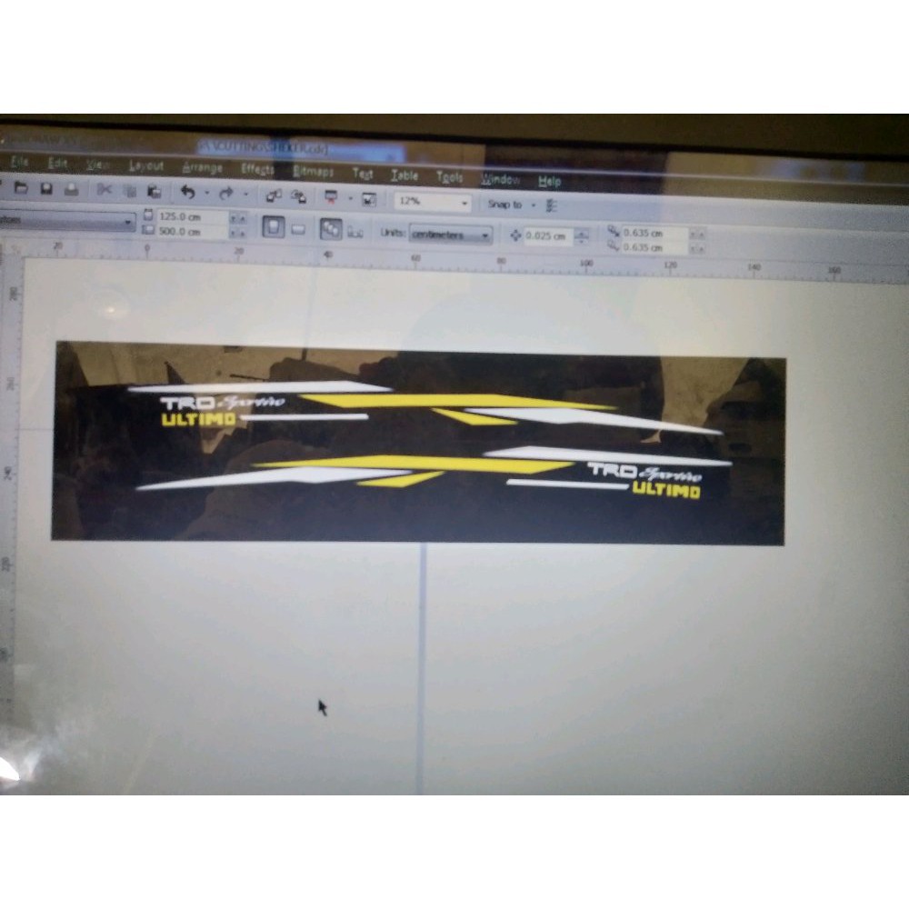 [COD] poromo cuting stiker trd seportivo untimo stiker mobil toyota stiker rush terios avanza