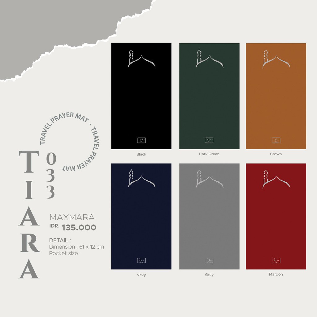 Sajadah Travel Tiara 033 Tatuis