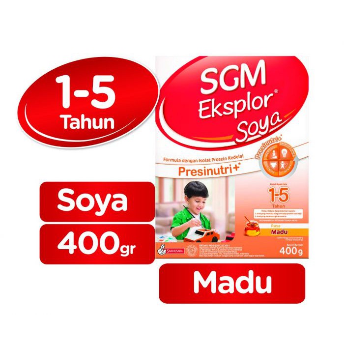 SGM SOYA 3 MADU BOX 400GR