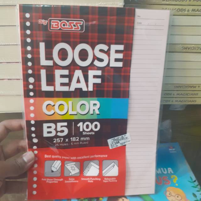 

Isi binder loose leaf big boss