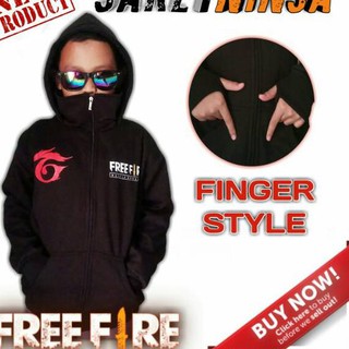 KODE 306 NEW MODEL JAKET FREE FIRE ANAK MASKER NINJA SIZE 