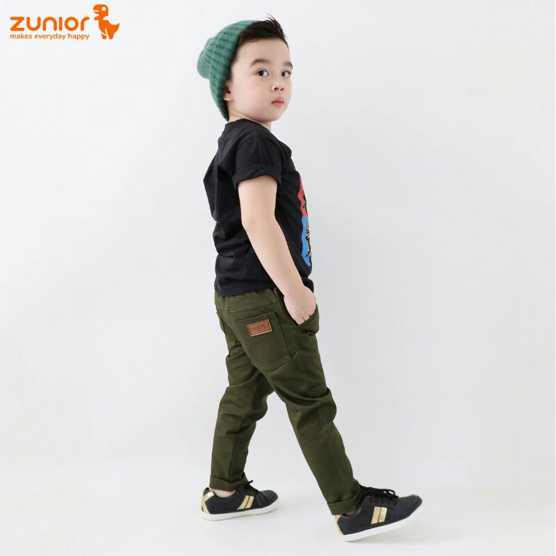 Chino Anak Hijau Army Zunior 1-9 Tahun