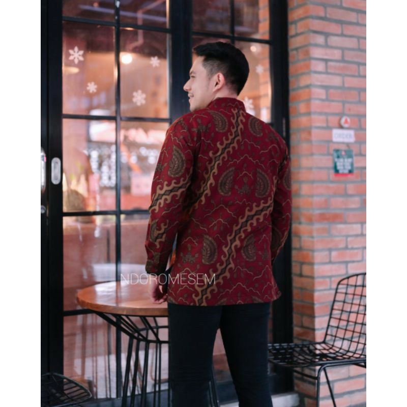 BATIK PRABU MESEM PREMIUM BATIK EXCLUSIVE PREMIUM kemeja batik pria lengan panjang terbaru ORIGINAL