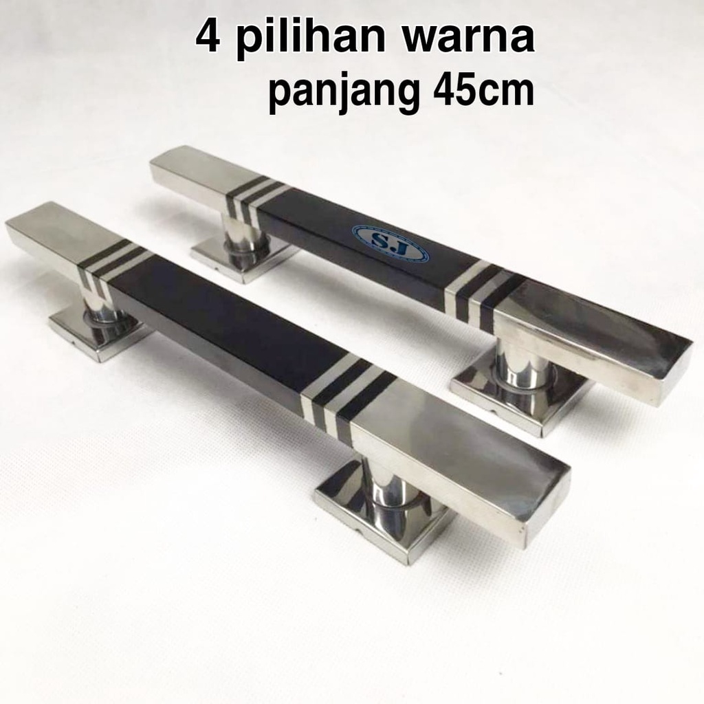 handle pintu panjang 60cm 45cm gagang tarikan kunci pintu minimalis pegangan pintu kuputarung murah mewah