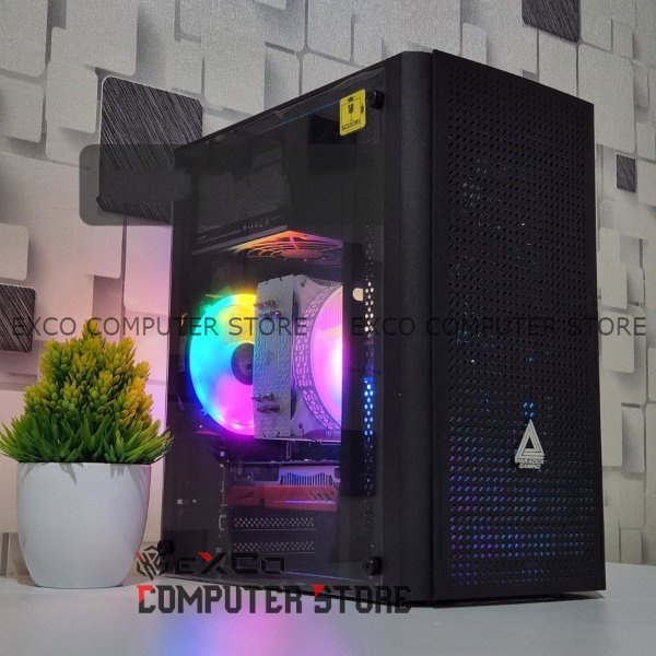 PC CPU RAKITAN AMD RYZEN 5 2400G RAM 8GB VGA SETARA GTX 1050 2GB GDDR5 SIAP GAMING EDITING DLL