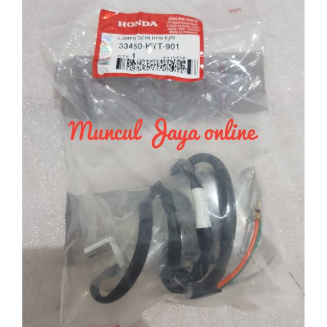 Lampu Sein Reting Depan Kiri Winker Assy L FR Scoopy Karbu 33450-KYT-901