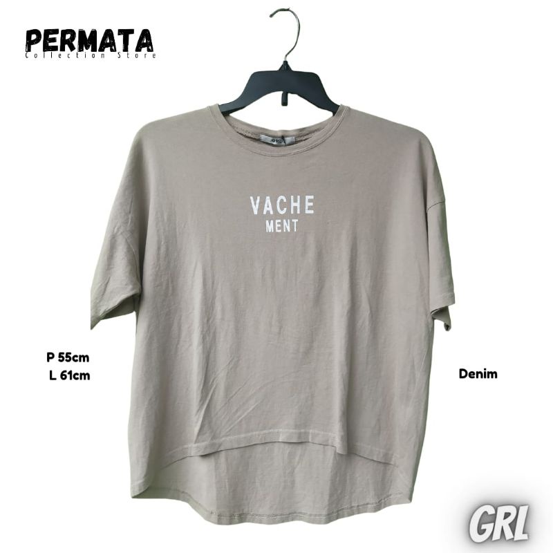 Kaos Wanita Casual-Brand GRL