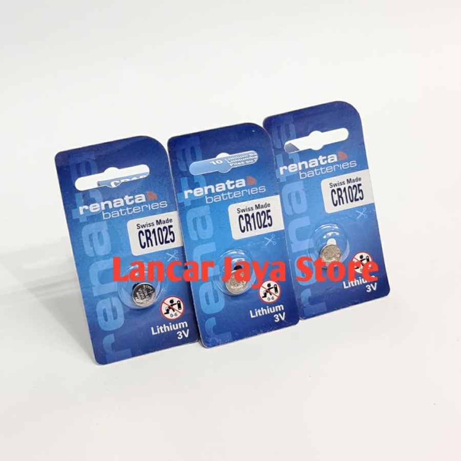 Batrai Renata CR1025 Batery Renata CR1025 3volt Original 100%