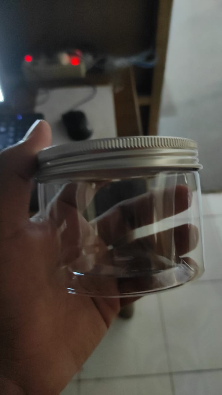 Toples Bening Tutup Seal (e) Tutup Aluminium (g) Eceran Pet Can Food / Dessert