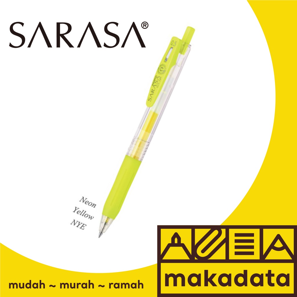 

PULPEN | BOLPEN SARASA NEON 0.5 NEON YELLOW