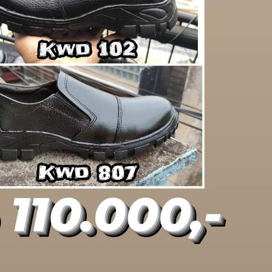 Sepatu safety KINGS kulit asli sapi