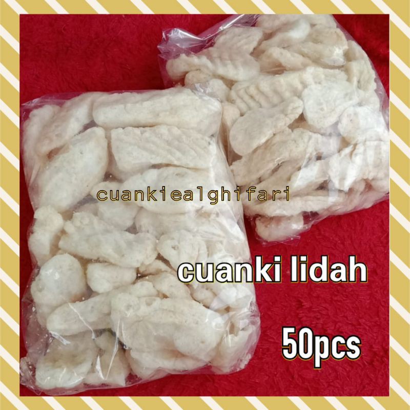 Termurah cuanki lidah isi 50 pcs